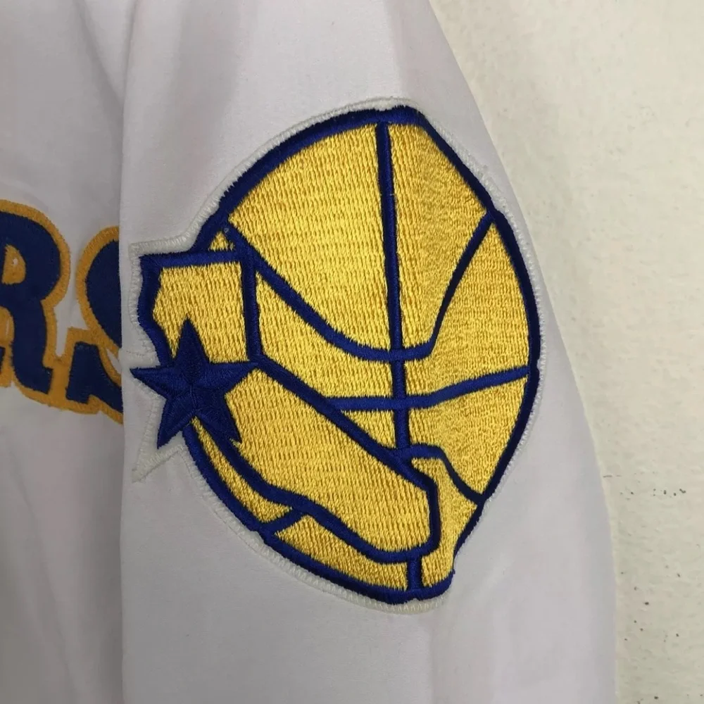 Golden State Warriors Vtg 90s Team Issued Champion Warmup Jacket Size 46 XL - Picture 3 of 12